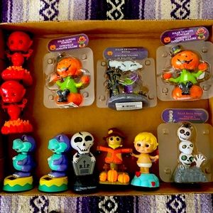 Halloween solar bobble head
